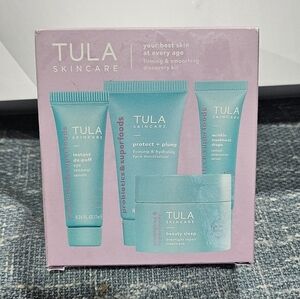 TULA Your Best Skin At Every Age Firming & Smoothing Discovery Kit.